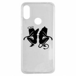 Чехол для Xiaomi Redmi Note 7 Ангел и Демон - PrintSalon