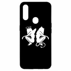 Чехол для Oppo A31 Ангел и Демон - PrintSalon