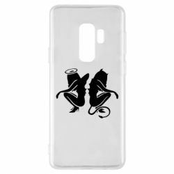 Чехол для Samsung S9+ Ангел и Демон - PrintSalon