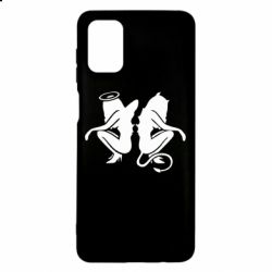 Чехол для Samsung M51 Ангел и Демон - PrintSalon