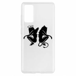 Чехол для Samsung S20 FE Ангел и Демон - PrintSalon