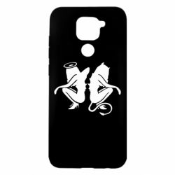 Чехол для Xiaomi Redmi Note 9/Redmi 10X Ангел и Демон