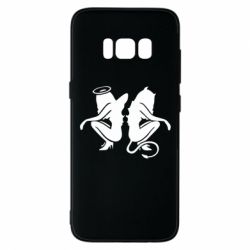 Чехол для Samsung S8 Ангел и Демон - PrintSalon