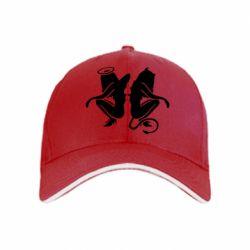 Кепка Ангел и Демон - PrintSalon