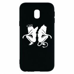 Чехол для Samsung J3 2017 Ангел и Демон - PrintSalon