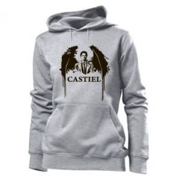 Женское худи Ангел Кастиэль - PrintSalon