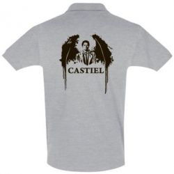 Мужское поло Ангел Кастиэль - PrintSalon