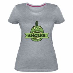 Женская премиум футболка Angler - PrintSalon