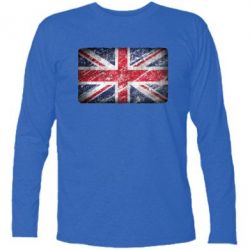 Футболка с длинным рукавом Англия - PrintSalon