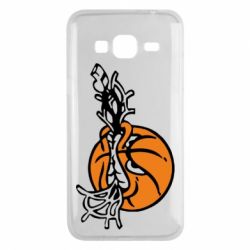 Чехол для Samsung J3 2016 Angry ball - PrintSalon