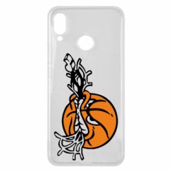 Чехол для Huawei P Smart Plus 2018 Angry ball - PrintSalon