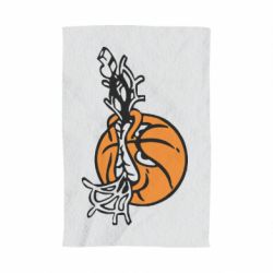 Полотенце с принтом Angry ball - PrintSalon