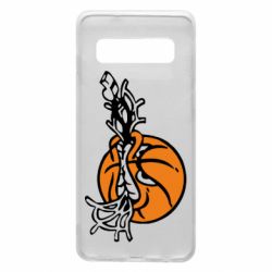 Чехол для Samsung S10 Angry ball - PrintSalon