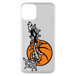 Чехол для iPhone 11 Angry ball - PrintSalon