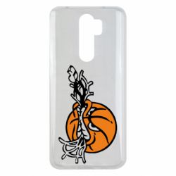 Чехол для Xiaomi Redmi Note 8 Pro Angry ball - PrintSalon