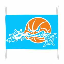 Флаг Angry ball - PrintSalon