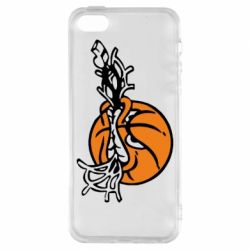 Чехол для iPhone5/5S/SE Angry ball - PrintSalon