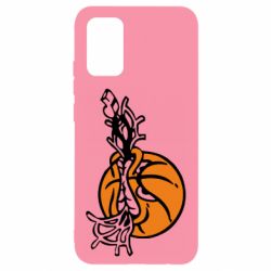 Чехол для Samsung A02s/M02s Angry ball - PrintSalon