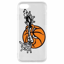 Чехол для iPhone 7 Angry ball - PrintSalon