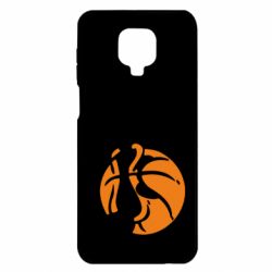 Чехол для Xiaomi Redmi Note 9S/9Pro/9Pro Max Angry ball - PrintSalon