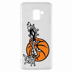 Чохол для Samsung A8+ 2018 Angry ball