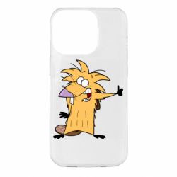 Чехол для iPhone 14 Pro Angry Beavers: Norbert - PrintSalon
