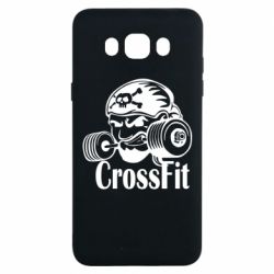 Чехол для Samsung J7 2016 Angry CrossFit - PrintSalon