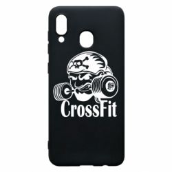 Чехол для Samsung A20 Angry CrossFit