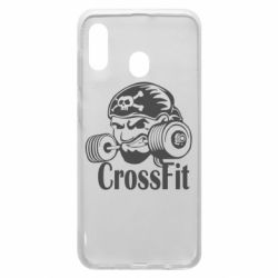 Чехол для Samsung A30 Angry CrossFit - PrintSalon