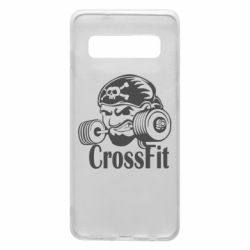Чехол для Samsung S10 Angry CrossFit - PrintSalon