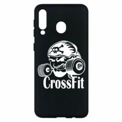Чехол для Samsung M30 Angry CrossFit - PrintSalon