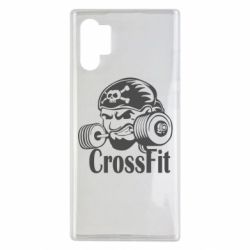 Чехол для Samsung Note 10 Plus Angry CrossFit - PrintSalon