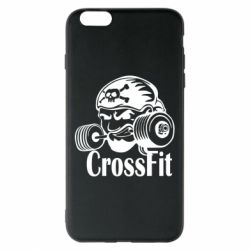 Чехол для iPhone 6 Plus/6S Plus Angry CrossFit - PrintSalon