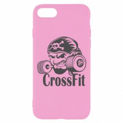 Чехол для iPhone 8 Angry CrossFit - PrintSalon