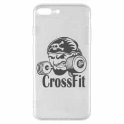 Чехол для iPhone 8 Plus Angry CrossFit - PrintSalon