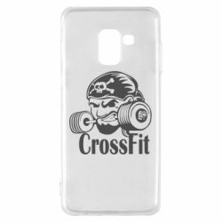 Чехол для Samsung A8 2018 Angry CrossFit - PrintSalon