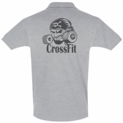 Мужское поло Angry CrossFit - PrintSalon