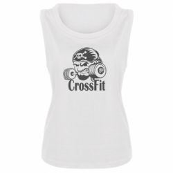Женская майка Angry CrossFit - PrintSalon