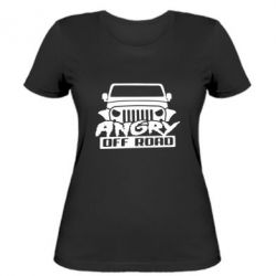 Женская футболка Angry Off Road - PrintSalon