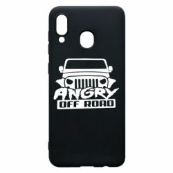 Чехол для Samsung A20 Angry Off Road - PrintSalon