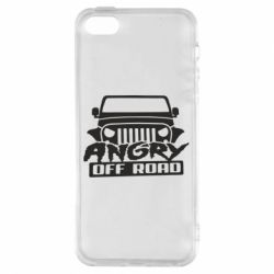 Чехол для iPhone5/5S/SE Angry Off Road - PrintSalon