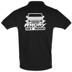 Мужское поло Angry Off Road - PrintSalon
