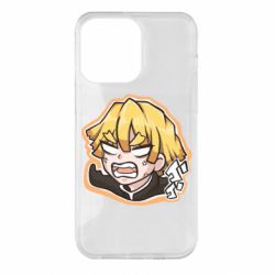 Чехол для iPhone 14 Pro Max Angry Zenitsu Agatsuma - PrintSalon