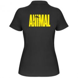 Женское поло Animal Gym - PrintSalon