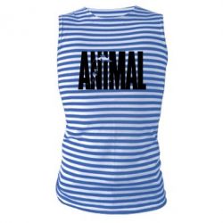 Майка-тельняшка Animal Gym - PrintSalon