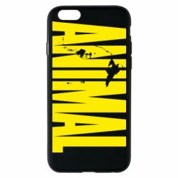 Чехол для iPhone 6/6S Animal Gym - PrintSalon