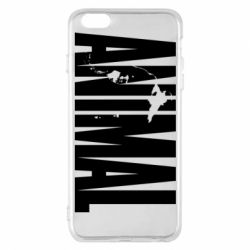 Чехол для iPhone 6 Plus/6S Plus Animal Gym - PrintSalon