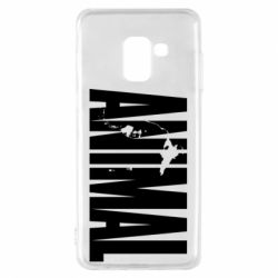 Чехол для Samsung A8 2018 Animal Gym