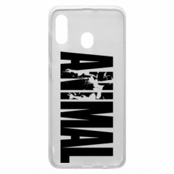 Чохол для Samsung A20 Animal Powerlifting - PrintSalon