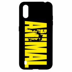 Чохол для Samsung A01 / M01 Animal Powerlifting - PrintSalon